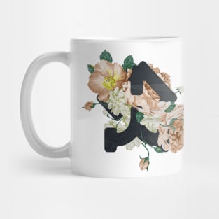 Erased floral symbol Mug